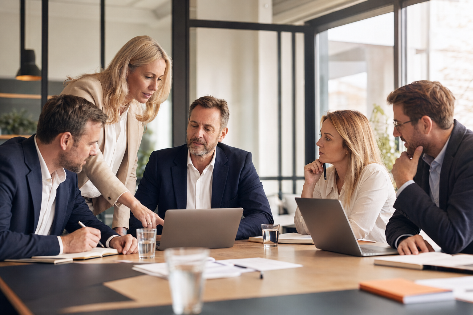 Business leaders collaborating across South Africa and the United States